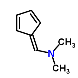 1-(Cyclopenta-2,4-dien-1-ylidene)-N,N-dimethylmethanamine Structure