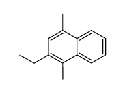 2-ethyl-1,4-dimethylnaphthalene结构式