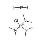 chlorotris(dimethylamino)phosphonium triiodide Structure