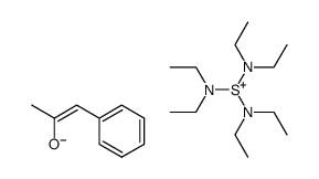 tris(diethylamino)sulfonium (Z)-1-phenylprop-1-en-2-olate Structure