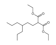 diethyl 2-(3-propylhexyl)malonate结构式
