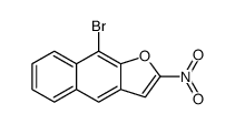 9-bromo-2-nitrobenzo[f][1]benzofuran结构式