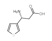 (R)-3-Amino-3-(3-thienyl)-propionic acid Structure