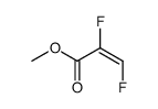 methyl α,β-difluoroacrylate结构式