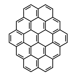 Dinaphtho[2,1,8,7-hijk:2',1',8',7'-stuv]ovalene Structure