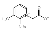 1-(羧甲基)二甲基-吡啶翁内盐结构式