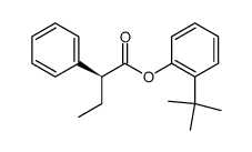 2-(tert-butyl)phenyl (S)-2-phenylbutanoate结构式