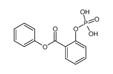 2-phosphonooxy-benzoic acid phenyl ester结构式