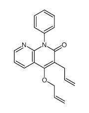 3-allyl-4-(allyloxy)-1-phenyl-1,8-naphthyridin-2(1H)-one Structure