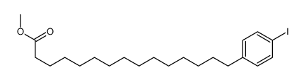 methyl 15-(4-iodophenyl)pentadecanoate Structure