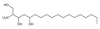 2-aminooctadecane-1,3,5-triol Structure
