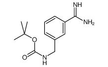 3-Boc-氨基甲基苯甲脒结构式