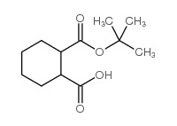 环己烷-1,2-二羧酸单叔丁酯结构式