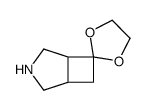 Spiro[3-azabicyclo[3.2.0]heptane-6,2-[1,3]dioxolane] (9CI) Structure
