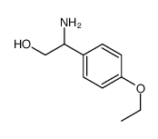 2-Amino-2-(4-ethoxyphenyl)ethanol Structure