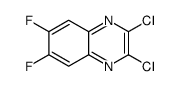 2,3-Dichloro-6,7-difluoroquinoxaline Structure