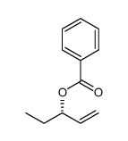 (S)-pent-1-en-3-yl benzoate结构式
