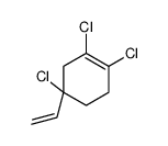 1,2,4-trichloro-4-ethenylcyclohexene结构式
