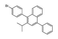 1-(4-bromophenyl)-4-phenyl-2-propan-2-ylnaphthalene Structure
