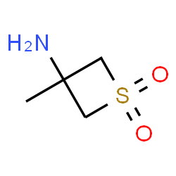 3-硫杂环丁胺,3-甲基-,1,1-二氧化物结构式