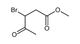 methyl 3-bromo-4-oxopentanoate Structure