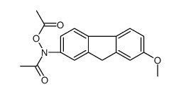 [acetyl-(7-methoxy-9H-fluoren-2-yl)amino] acetate结构式