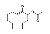 (Z)-2-bromo-2-cycloundecen-1-yl acetate Structure