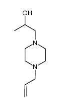 1-(4-allyl-1-piperazinyl)-2-propanol Structure