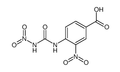 3-nitro-4-(N'-nitro-ureido)-benzoic acid Structure