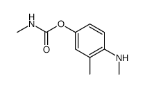 [3-methyl-4-(methylamino)phenyl] N-methylcarbamate结构式