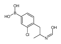 3-Chloro-4-(isopropylcarbamoyl)benzeneboronic acid Structure