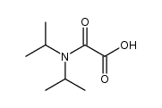 Acetic acid,[bis(1-methylethyl)amino]oxo- (9CI) structure