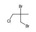 1,2-Dibromo-3-chloro-2-methylpropane结构式
