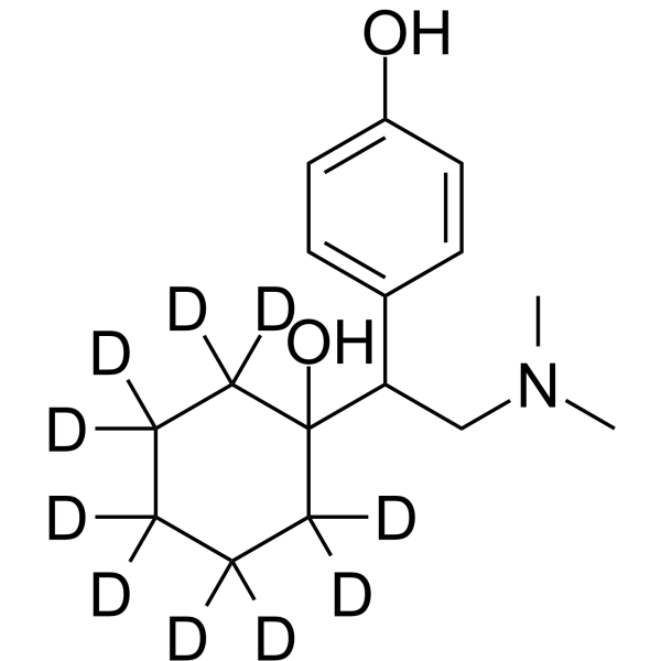 Desvenlafaxine-d10结构式
