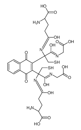 2,3-(di-glutathion-S-yl)-1,4-naphthoquinone picture