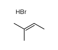 2-methylbut-2-ene hydrobromide结构式