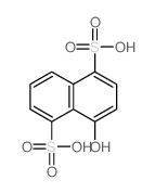 1,5-Naphthalenedisulfonicacid, 4-hydroxy- picture