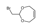 2-Bromomethyl-4,7-dihydro-[1,3]dioxepine Structure