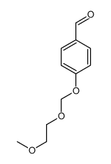 4-(2-methoxyethoxymethoxy)benzaldehyde Structure