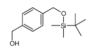 [4-[[tert-butyl(dimethyl)silyl]oxymethyl]phenyl]methanol Structure