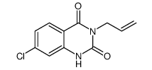 3-allyl-7-chloroquinazoline-2,4(1H,3H)-dione Structure