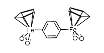 (η(5)-C5H5)Fe(CO)2C6H4Fe(CO)2(η(5)-C5H5)结构式