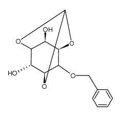 4/6-O-benzyl-myo-inositol 1,3,5-monoorthoformate Structure