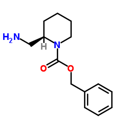 (R)-1-CBZ-2-(AMINOMETHYL)PIPERIDINE Structure