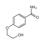 4-(2-hydroxyethoxy)benzamide Structure