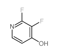 2,3-二氟吡啶-4-醇结构式