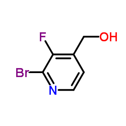 2-BROMO-3-FLUORO-4-(HYDROXYMETHYL)PYRIDINE structure