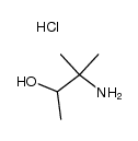 3-amino-3-methyl-butan-2-ol, hydrochloride Structure