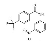 N-(4-甲基-3-硝基苯基)-4-(三氟甲基)苯甲硫代酰胺图片
