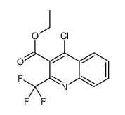 ethyl 4-chloro-2-(trifluoromethyl)quinoline-3-carboxylate Structure